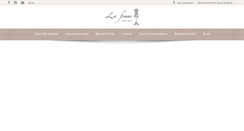 Desktop Screenshot of lafemmeszalon.hu